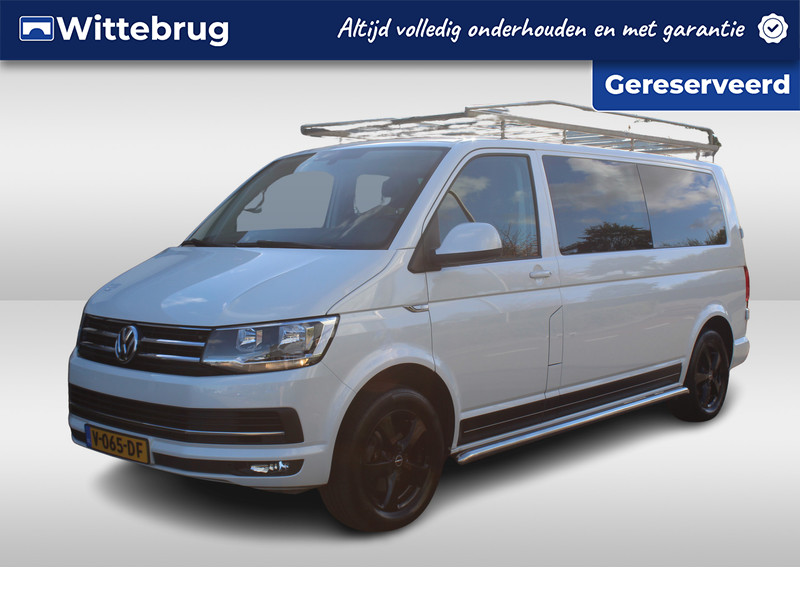 Volkswagen Transporter 2.0 TDI L2H1 DC Highline  150 Pk Automaat  Leer