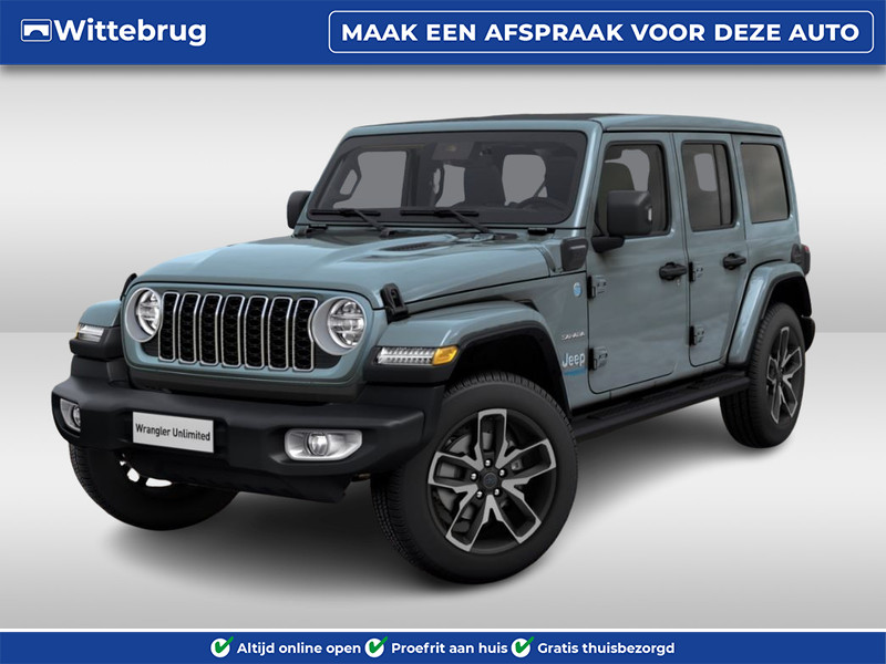 Jeep Wrangler Unlimited 4xe 380 Sahara NIEUW MODEL |