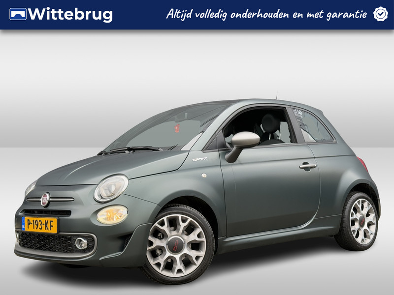 Fiat 500 1.0 Hybrid Sport Mat Groen