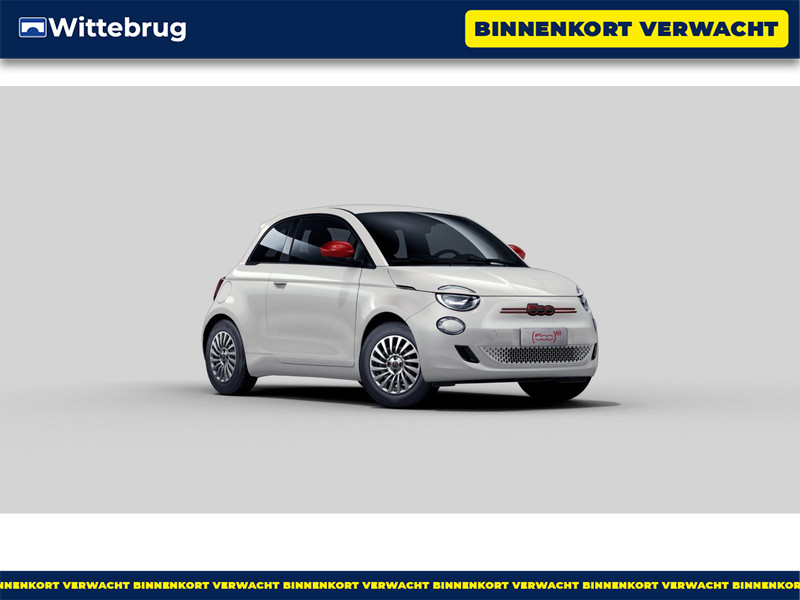 Fiat 500e Fiat  Red