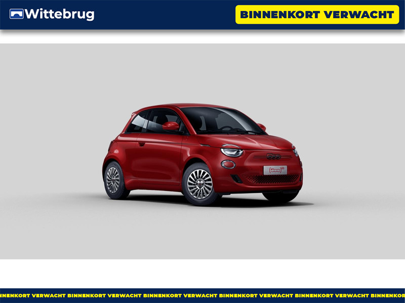 Fiat 500e Red