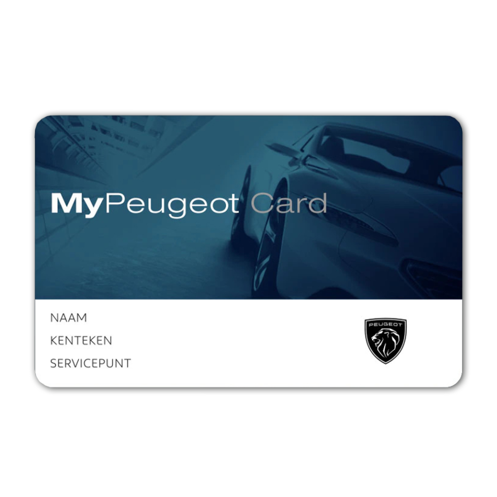 MyPeugeot Card