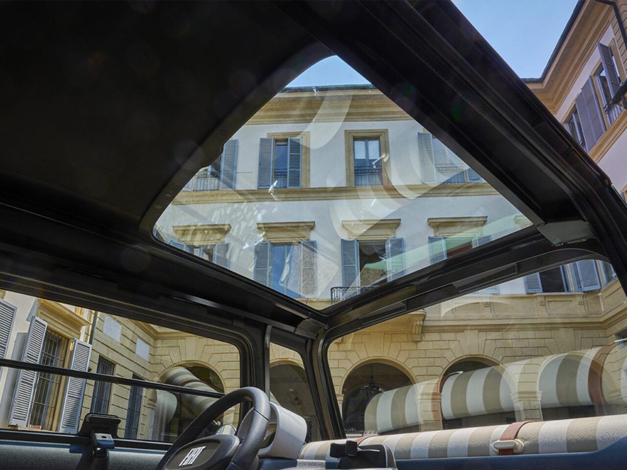 Panoramisch glas
