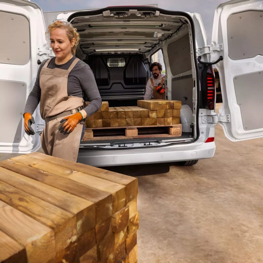 Volkswagen Bedrijfswagens Nieuwe E Transporter Cs Lu Laadvolume